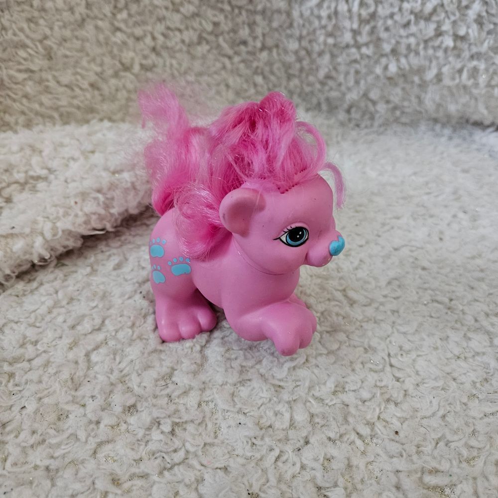 My Little Pony G1 Friends Kingsley The Lion Pink Vintage 1987